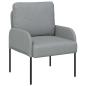 Preview: Sofas mit Kissen 55cm Hellgrau Sperrholz
