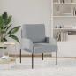Preview: Sofas mit Kissen 55cm Hellgrau Sperrholz