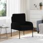 Preview: ARDEBO.de - Sofas mit Kissen 55cm Schwarz Sperrholz