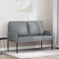Preview: ARDEBO.de - Sofas mit Kissen 110cm Hellgrau Sperrholz