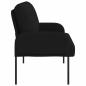 Preview: Sofas mit Kissen 110cm Schwarz Sperrholz