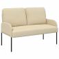 Preview: Sofas mit Kissen 110cm Creme Sperrholz