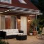 Preview: Elektrisches Markisenrahmen Weiß 4 x 3 m Aluminium