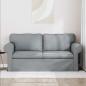 Preview: Sofa Hellgrau 175 x 82 x 80 cm Stoff