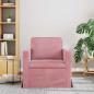 Preview: Sofa Rosa 78 x 78 x 80 cm Samt