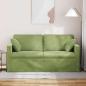 Preview: Sofa Hellgrün 158 x 78 x 80 cm Samt