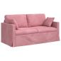 Preview: Sofa Rosa 158 x 78 x 80 cm Samt