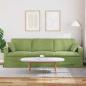 Preview: Sofa Hellgrün 228 x 78 x 80 cm Samt