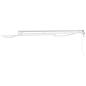 Preview: Elektrisches Markisenrahmen Verstellbar Weiß 3,5 x 2,5 m Stahl