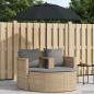 Preview: Garten-Sofa 8 stk. Poly-Rattan Beige und Hellgrau