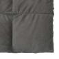 Preview: Ganzjahresbettdecke Gepolstert Hellgrau 220 x 240 cm Mikrofaser