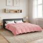 Preview: Ganzjahresbettdecke 220 x 240 cm 4 Jahreszeiten Rosa