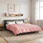 Preview: ARDEBO.de - Ganzjahresbettdecke 220 x 260 cm 4 Jahreszeiten Rosa