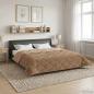 Preview: ARDEBO.de - Ganzjahresbettdecke 200 x 240 cm Keine Taupe Atmungsaktiv