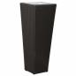 Preview: Set für Outdoor 3 stk. Schwarz 30 x 30 x 80 cm Metall