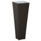 Preview: Set für Outdoor 3 stk. Schwarz 30 x 30 x 80 cm Metall