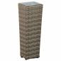 Preview: Set für Outdoor 3 stk. Grau 30 x 30 x 80 cm Metall
