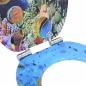Preview: Soft-Close Toilettensitz Tiefes Meeresblau 44 x 38 cm