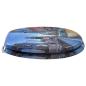 Preview: Soft-Close Toilettensitz Mehrfarbig 44 x 38 cm MDF-Platte