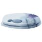 Preview: Soft-Close Toilettensitz Grau 44 x 38 cm MDF-Platte