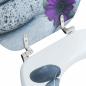 Preview: Soft-Close Toilettensitz Grau 44 x 38 cm MDF-Platte