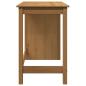 Preview: Schreibtisch Honigbraun 112 x 50 x 75 cm Massivholz Kiefer