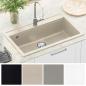 Preview: Waschbecken Granit 795 x 505 mm Beige