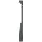Preview: Schneefanggitter Anthrazit 300 x 2,5 x 20 cm Stahl
