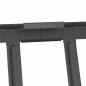 Preview: Schneefanggitter Anthrazit 1200 x 2,5 x 20 cm Stahl