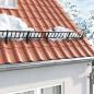 Preview: ARDEBO.de - Schneefanggitter Schwarz 300 x 2,5 x 20 cm Stahl