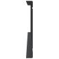 Preview: Schneefanggitter Schwarz 300 x 2,5 x 20 cm Stahl