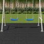 Preview: Gehwegstein 6 stk. Schwarz 40,5 x 40,5 x 2 cm Gummi