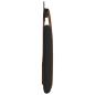 Preview: Hängevorderseite Uni Schwarz 130 x 55 x 5 cm Antikes PU