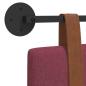 Preview: Hängevorderseite Uni Weinrot 130 x 55 x 5 cm Antikes PU