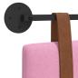 Preview: Hängendes Kopfteil Rosa Antikes PU