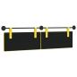 Preview: Hängendes Kopfteil Helles Gelb Cordstoff