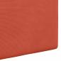 Preview: Hängendes Kopfteil Rot-Orange Cordstoff