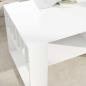 Preview: Couchtisch Weiß 92 x 49,5 x 45 cm Holzwerkstoff