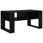 Preview: Couchtisch Schwarz Eichen-Optik 92 x 49,5 x 45 cm Holzwerkstoff