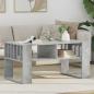 Preview: ARDEBO.de - Couchtisch Beton Grau 92 x 49,5 x 45 cm Holzwerkstoff