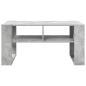 Preview: Couchtisch Beton Grau 92 x 49,5 x 45 cm Holzwerkstoff