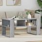 Preview: ARDEBO.de - Couchtisch Graues Sonoma 92 x 49,5 x 45 cm Holzwerkstoff