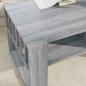 Preview: Couchtisch Graues Sonoma 92 x 49,5 x 45 cm Holzwerkstoff