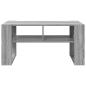 Preview: Couchtisch Graues Sonoma 92 x 49,5 x 45 cm Holzwerkstoff