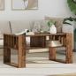 Preview: ARDEBO.de - Couchtisch Altholz 92 x 49,5 x 45 cm Holzwerkstoff