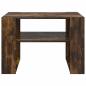Preview: Couchtisch Geräucherte Eiche 66 x 49,5 x 45 cm Holzwerkstoff