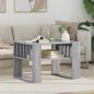 Preview: ARDEBO.de - Couchtisch Graues Sonoma 66 x 49,5 x 45 cm Holzwerkstoff