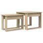 Preview: Kaffeetisch Set 2 stk. Sonoma-Eiche 50 x 52 x 42 cm