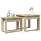 Preview: Kaffeetisch Set 2 stk. Sonoma-Eiche 50 x 52 x 42 cm
