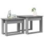 Preview: Kaffeetisch Set 2 stk. Graues Sonoma 50 x 52 x 42 cm